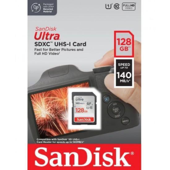 Sandisk 128 GB Ultra Microsdxc Uhs 1 Card