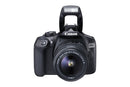 Canon EOS 1300D 18 - 55mm 3.5-5.6 IS II Lens Kit- 18 MP, DSLR Camera, Black