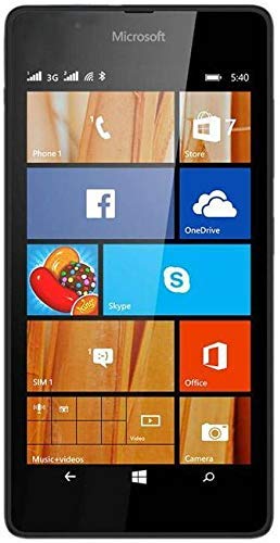 Microsoft Lumia 540-8 GB, 3G, Wi-Fi, Black