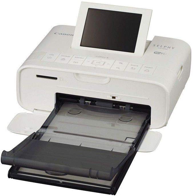 Canon Selphy CP1300 Compact Photo Printer, Whit