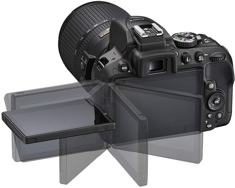 Nikon D3400 24.2MP DSLR Camera - Black with AF-P 18-55mm f/3.5-5.6G VR Zoom  Lens