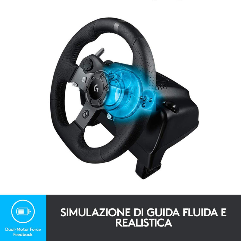 Logitech G920 Driving Force Racing Wheel for Xbox One and PC –