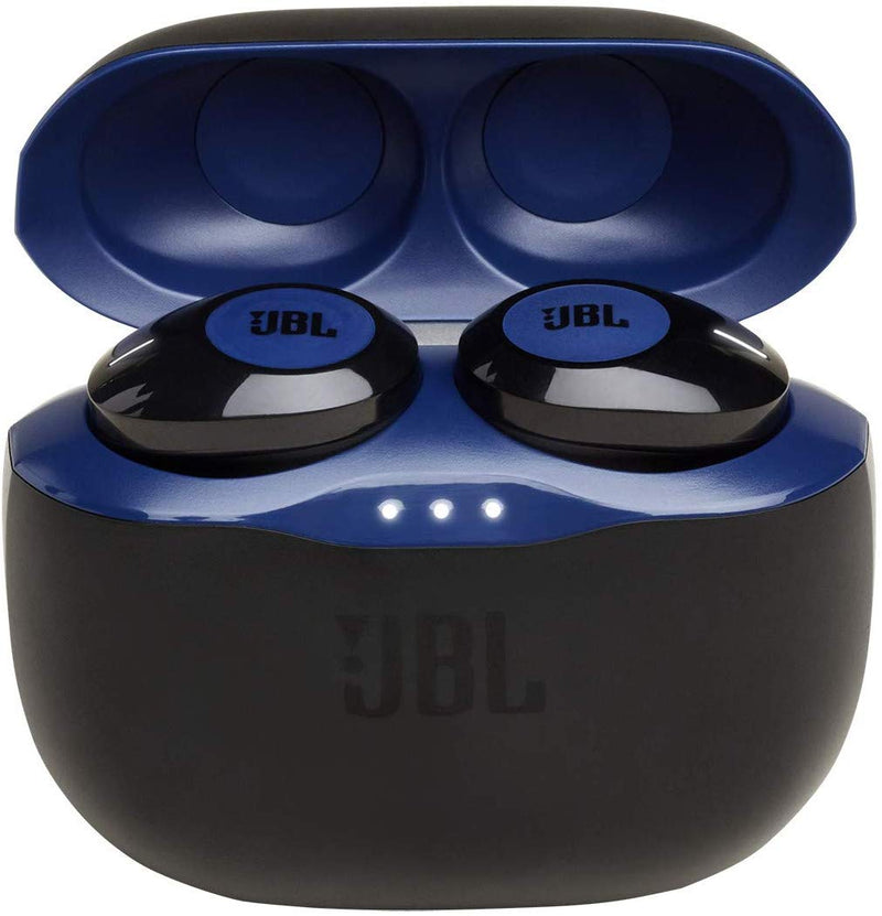 JBL T120TWSBLU True Wireless In-Ear Headphones, Blue - (Pack of 1)