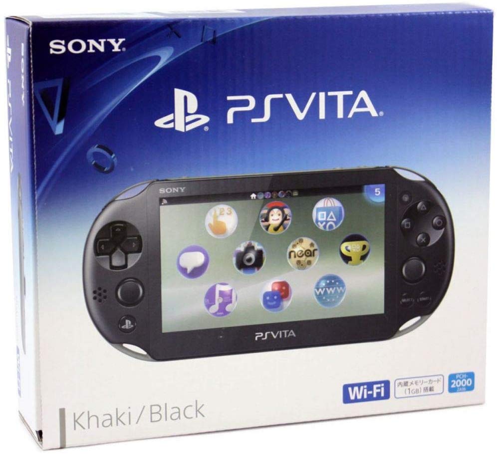 PSVITA PCH-2000 カーキ Amazon.co.jp: PlayStation Vita Wi-Fiモデル カーキ/ブラック