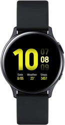 Samsung SM-R830N 40mm Galaxy Watch Active 2 (40mm) -Aluminium - Aqua Black (Pack of1