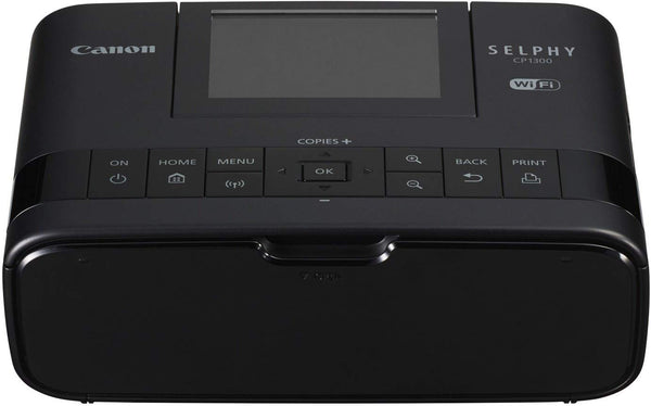 Canon Selphy CP-1300 Compact Photo Printer, Black