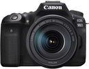 Canon 90D Digital SLR Camera with 18-135 IS USM Lens - Black