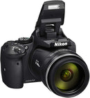 Nikon Coolpix P900, 16 MP, Point and Shoot Camera, Black