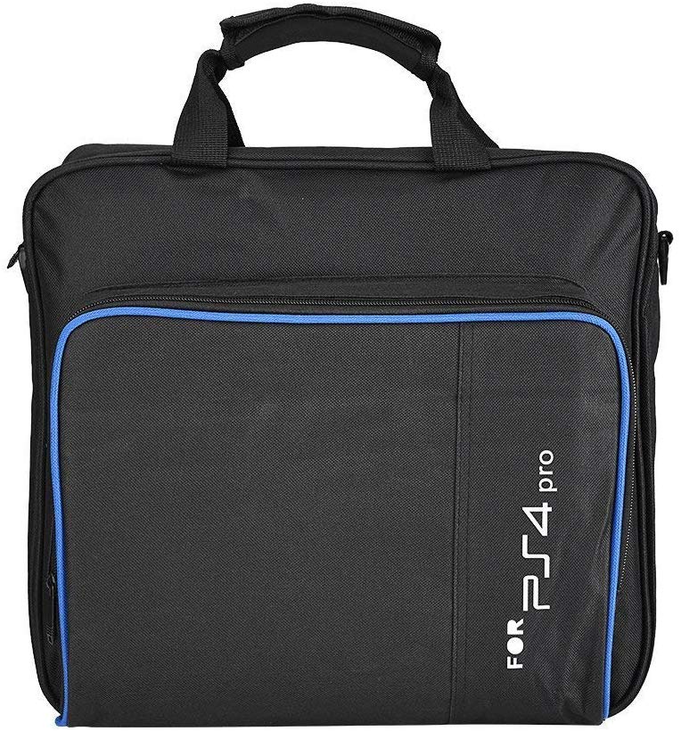 PS4 Pro Slim Game Bag Canvas Case Protect Shoulder Carry Bag Handbag Original size for PlayStation 4 PS4 Pro Console