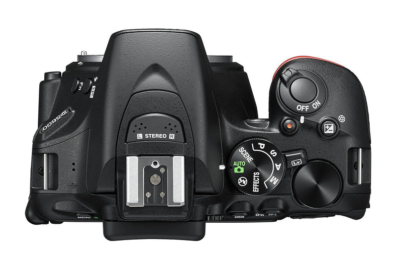 Nikon D5600 AF-P 18-55mm 3.5-5.6G VR Lens Kit - 24.2 MP DSLR Camera