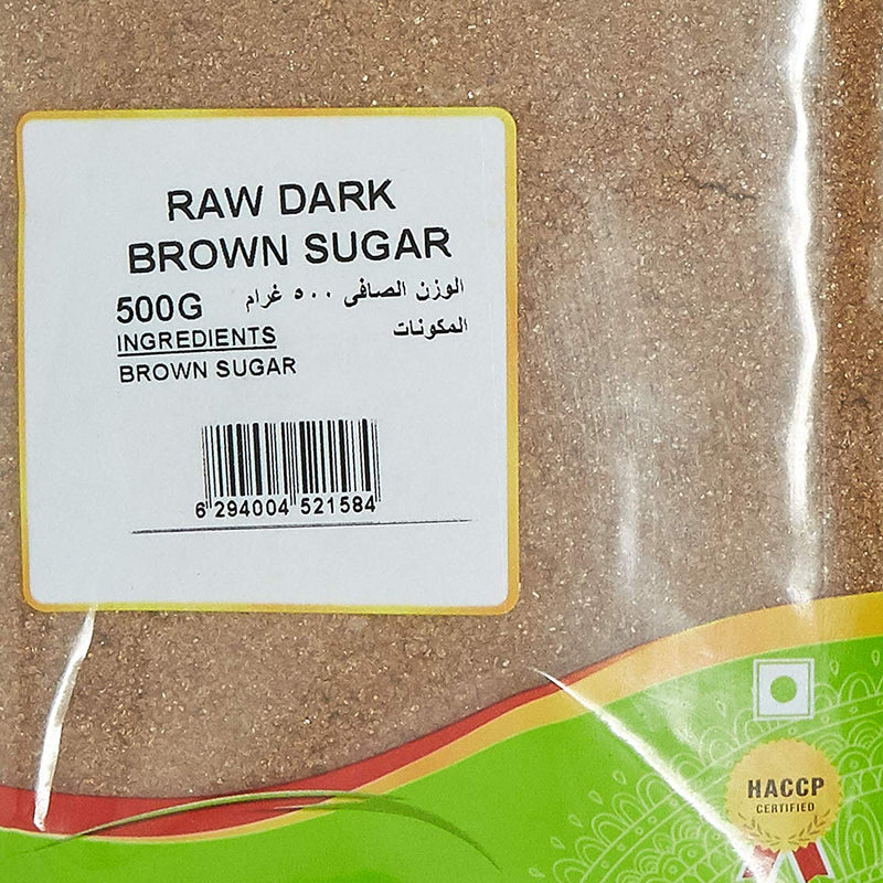 Natures Choice Raw Dark Brown Sugar - 500 gm