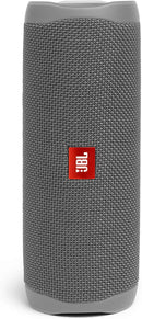 JBL Flip 5 Portable Waterproof Bluetooth Speaker with Hybrid Carrying Case (Gray)