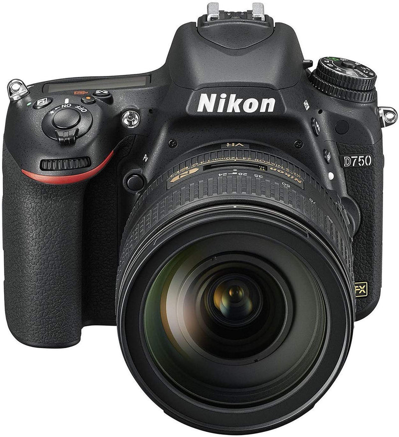 Nikon FX-format D750-24.3 MP, SLR Camera 24-120mm Lens, Black