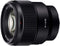 Sony 85mm F/1.8-22 Medium-Telephoto Fixed Prime Camera Lens, Black