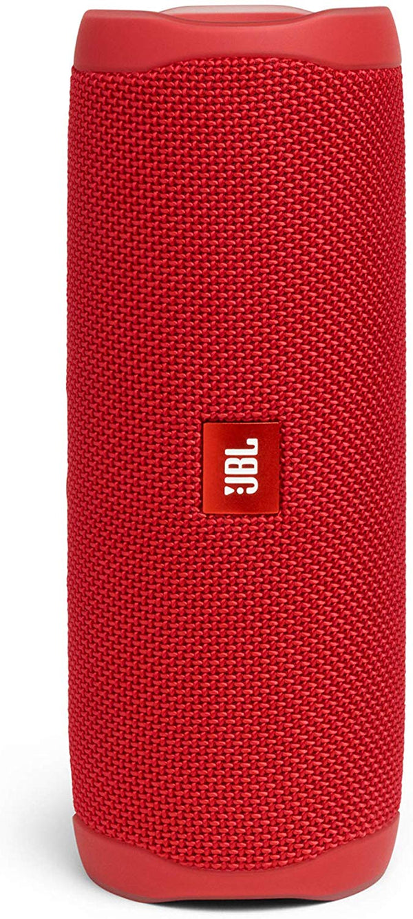 JBL Flip 5 Portable Waterproof Bluetooth Speaker with Hybrid Carrying Case (Red)
