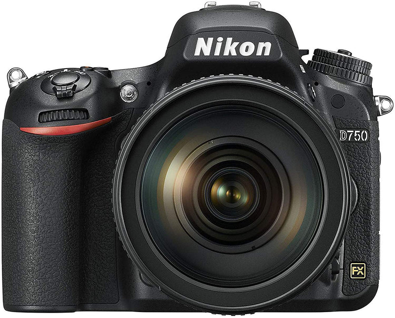 Nikon FX-format D750-24.3 MP, SLR Camera 24-120mm Lens, Black