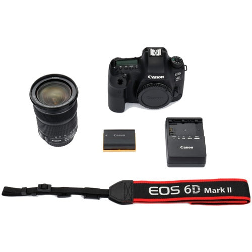 Canon 6D Mark II DSLR Camera with EF 24-105mm F/4L IS II USM Lens