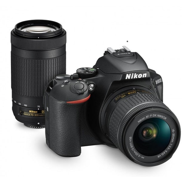 Nikon D5600 DSLR Camera Body & AF-P 18-55mm and AF 70-300mm Lens Kit